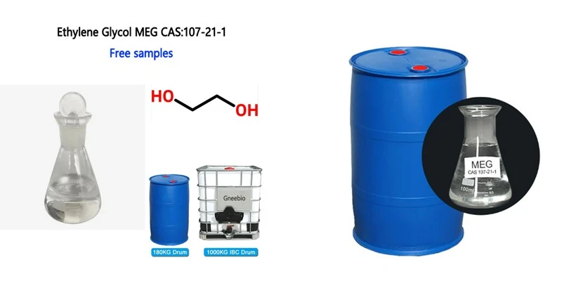 99.9% Purity MEG Mono Ethylene Glycol CAS 107-21-1 For Polyester Resin 99.9% Purity MEG Mono Ethylene Glycol CAS 107-21-1 For Polyester Resin